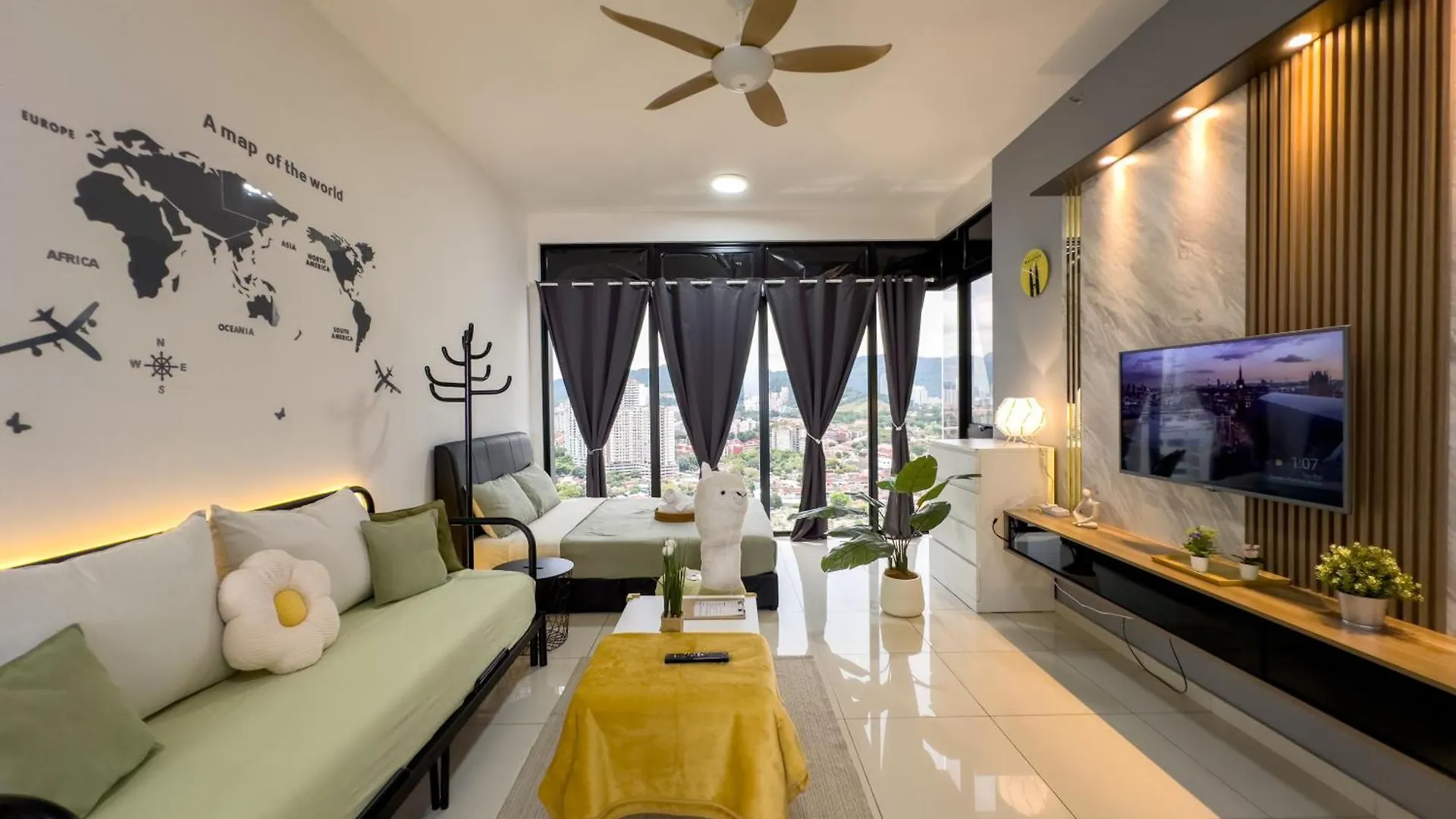 Beacon Executive Suite With Skypool 2Br 11Pax Georgetown Penang Malaysia